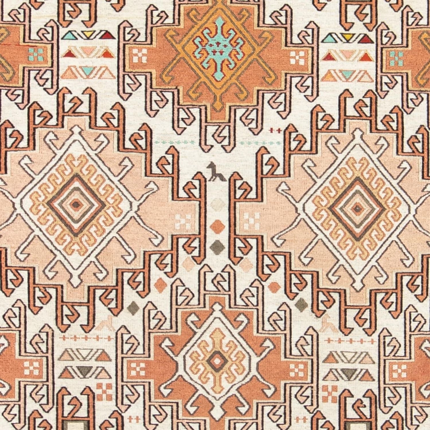 Tapis persan - Nomadic - 149 x 102 cm - beige