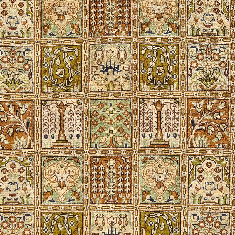 Tapis persan - Ghom - 79 x 57 cm - marron