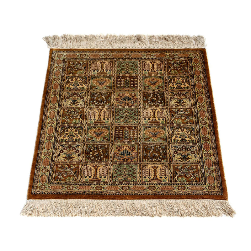 Tapis persan - Ghom - 72 x 52 cm - multicolore