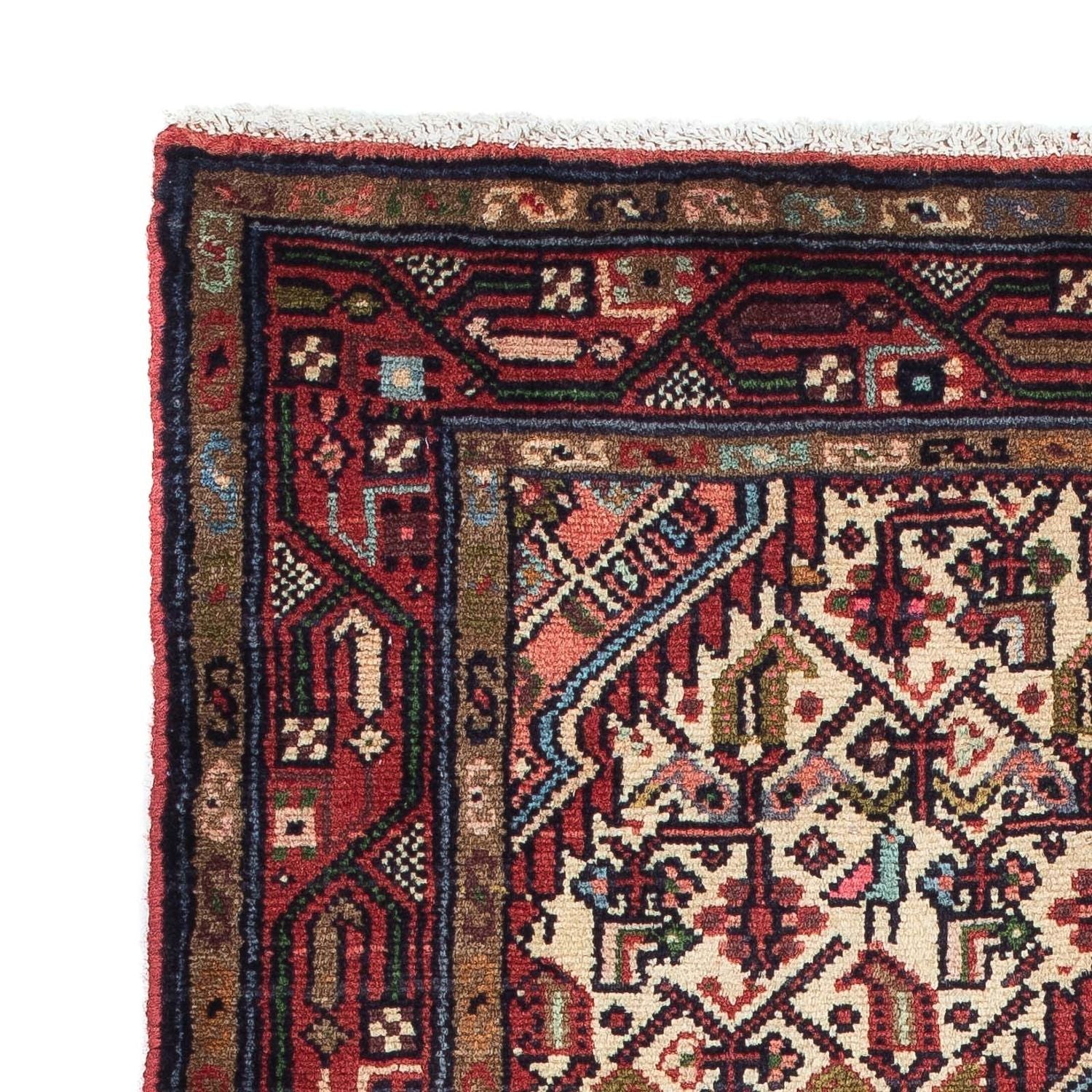 Tapis persan - Nomadic - 125 x 78 cm - beige