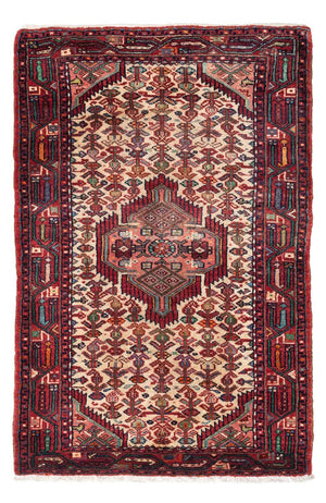 Tapis persan - Nomadic - 125 x 80 cm - rouge foncé