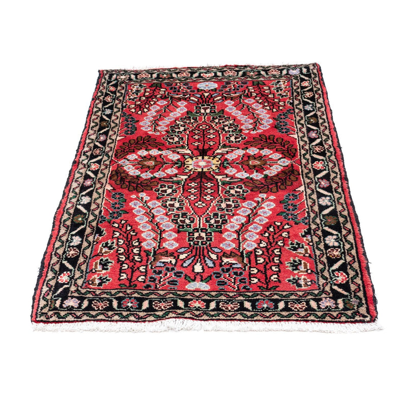 Tapis persan - Nomadic - 123 x 78 cm - rouge clair