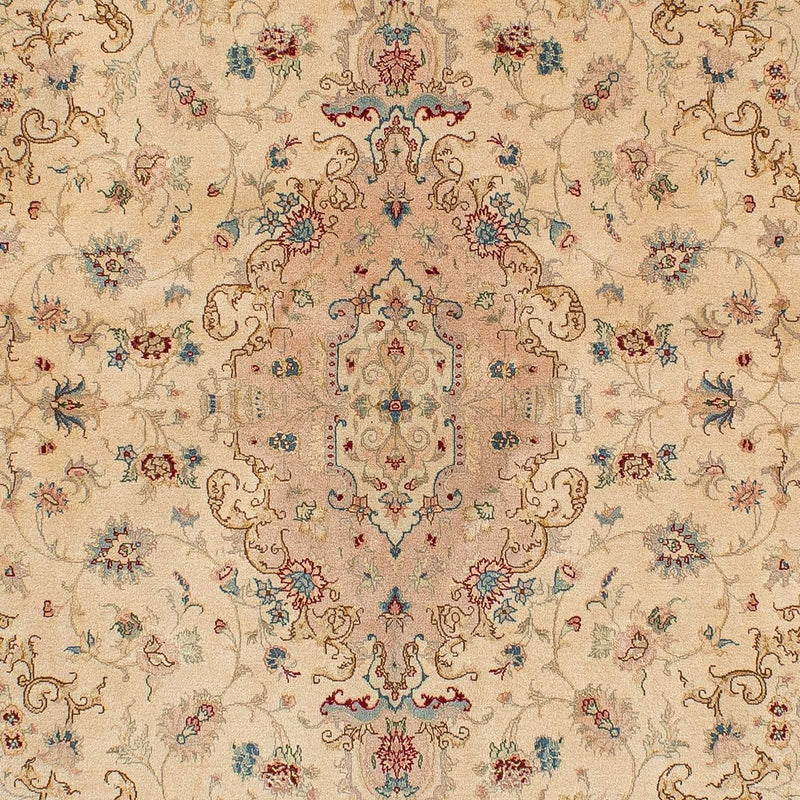 Tapis persan - Tabriz - Royal - 200 x 149 cm - marron clair