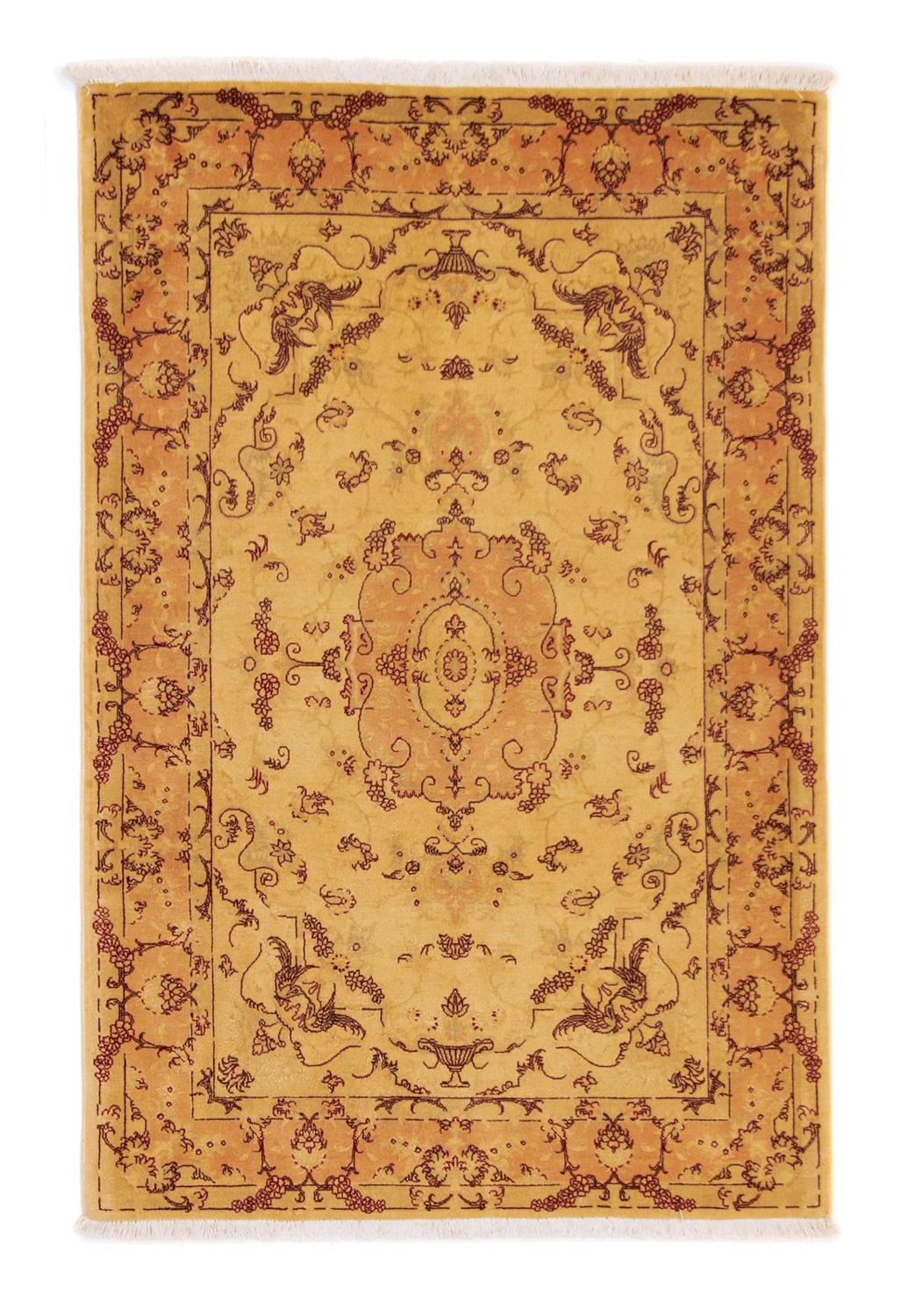 Tapis persan - Tabriz - Royal - 150 x 100 cm - beige