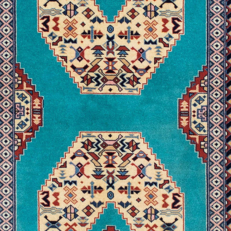Tapis de couloir Tapis persan - Tabriz - Royal - 175 x 76 cm - bleu