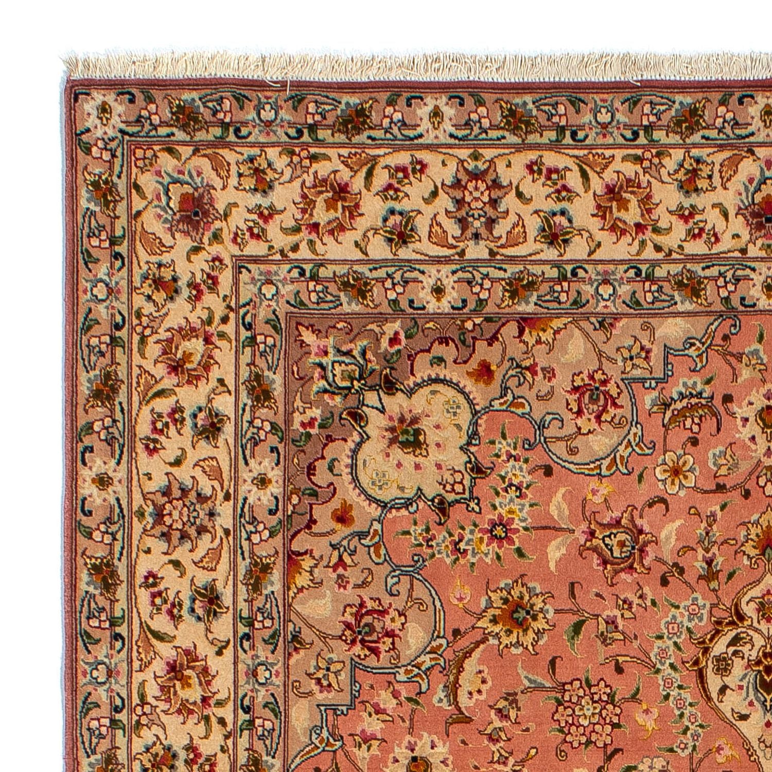 Perserteppich - Täbriz - Royal 212 x 148 cm Teppichbrücke