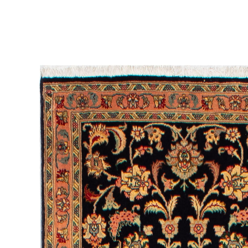 Tapis de couloir Tapis persan - Tabriz - Royal - 295 x 65 cm - bleu foncé