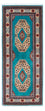 Tapis de couloir Tapis persan - Tabriz - Royal - 190 x 75 cm - bleu