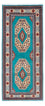 Tapis de couloir Tapis persan - Tabriz - Royal - 180 x 76 cm - bleu
