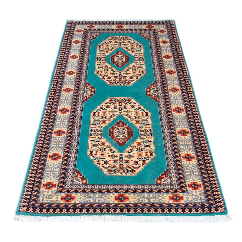 Tapis de couloir Tapis persan - Tabriz - Royal - 180 x 76 cm - bleu
