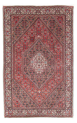 Tapis persan - Bidjar - 167 x 104 cm - rouge