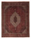 Tapis persan - Bidjar - 237 x 200 cm - rouge foncé