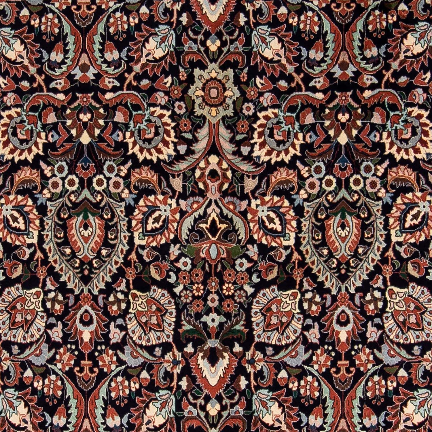 Tapis persan - Bidjar - 240 x 165 cm - bleu foncé