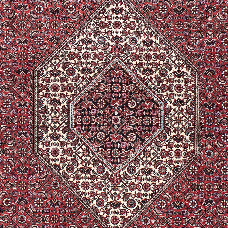 Tapis persan - Bidjar - 200 x 133 cm - rouge clair