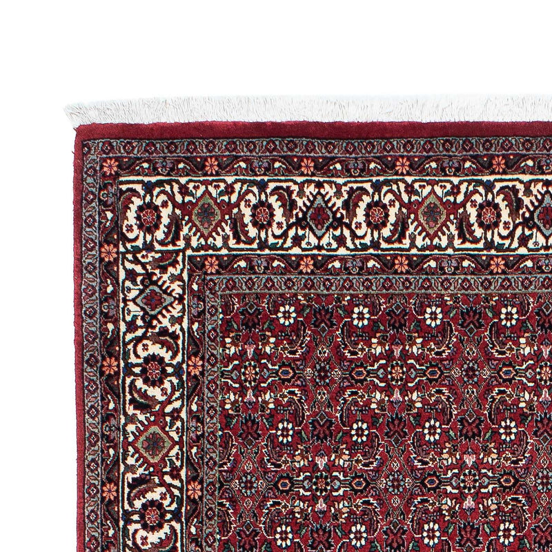 Tapis persan - Bidjar - 208 x 134 cm - rouge foncé