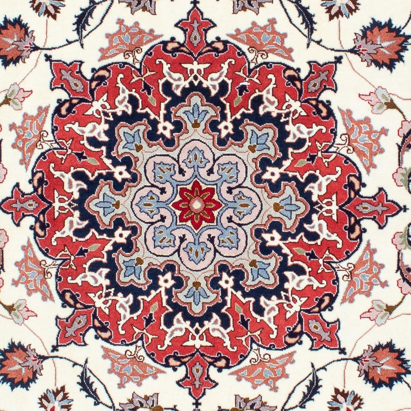 Tapis persan - Tabriz - Royal - 203 x 156 cm - beige