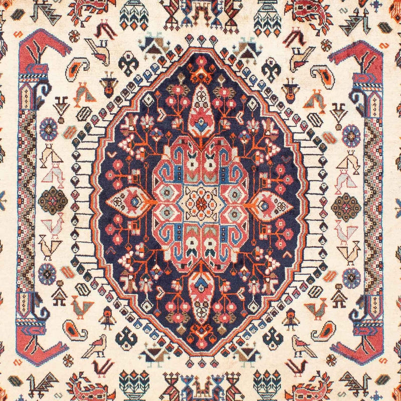 Tapis Gabbeh - Persan Kashkuli - 263 x 158 cm - beige