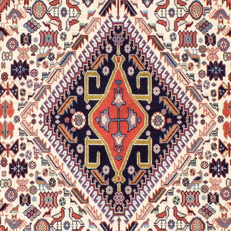 Tapis Gabbeh - Persan Kashkuli - 210 x 139 cm - beige