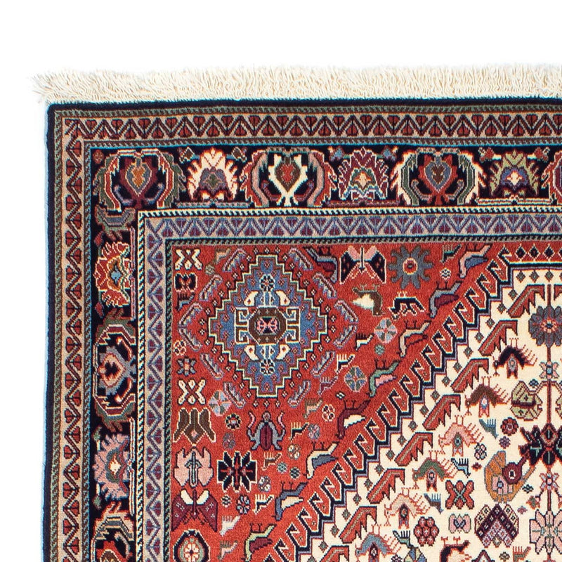 Tapis Gabbeh - Persan Kashkuli - 210 x 139 cm - beige