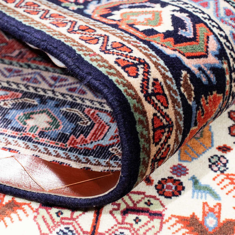 Tapis Gabbeh - Persan Kashkuli - 210 x 139 cm - beige