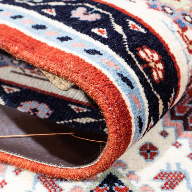 Tapis Gabbeh - Persan Kashkuli - 225 x 139 cm - rouge foncé
