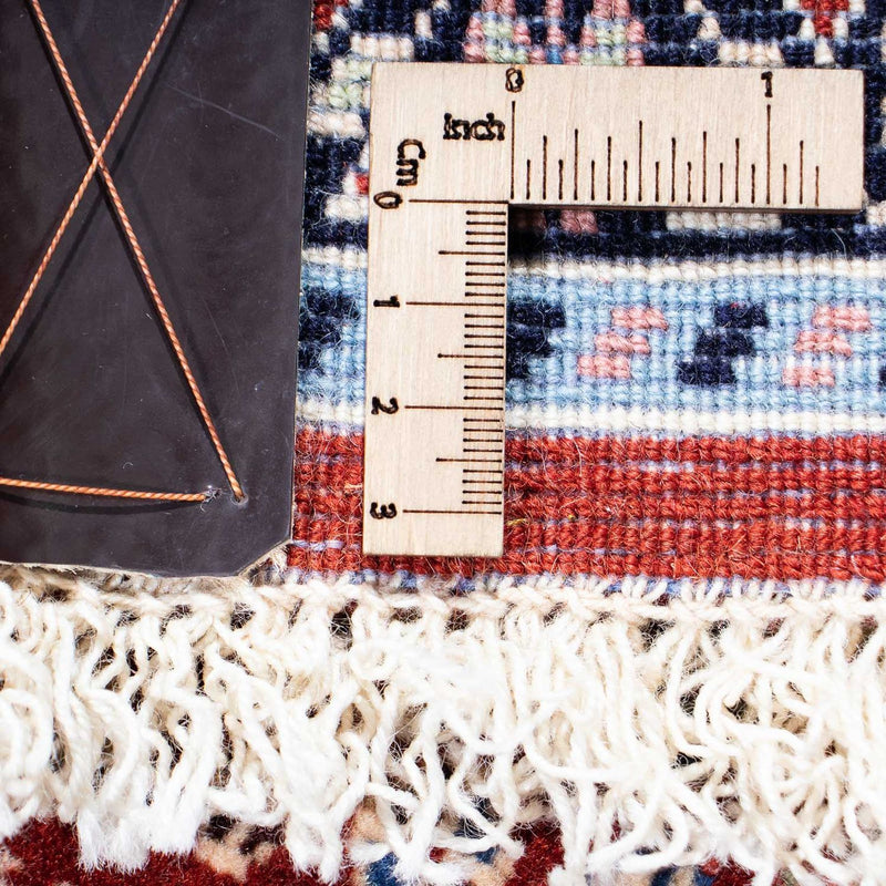 Tapis Gabbeh - Persan Kashkuli - 225 x 139 cm - rouge foncé