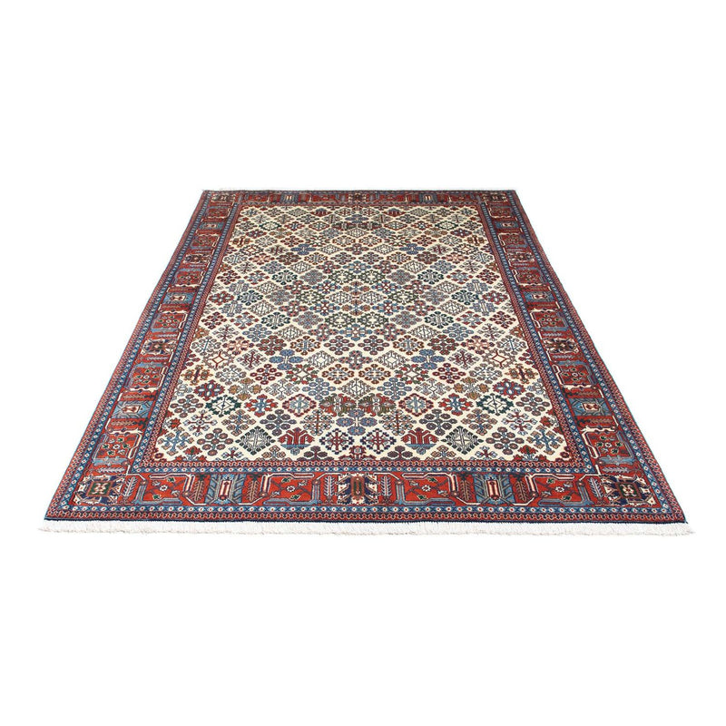Tapis Gabbeh - Persan Kashkuli - 241 x 159 cm - beige