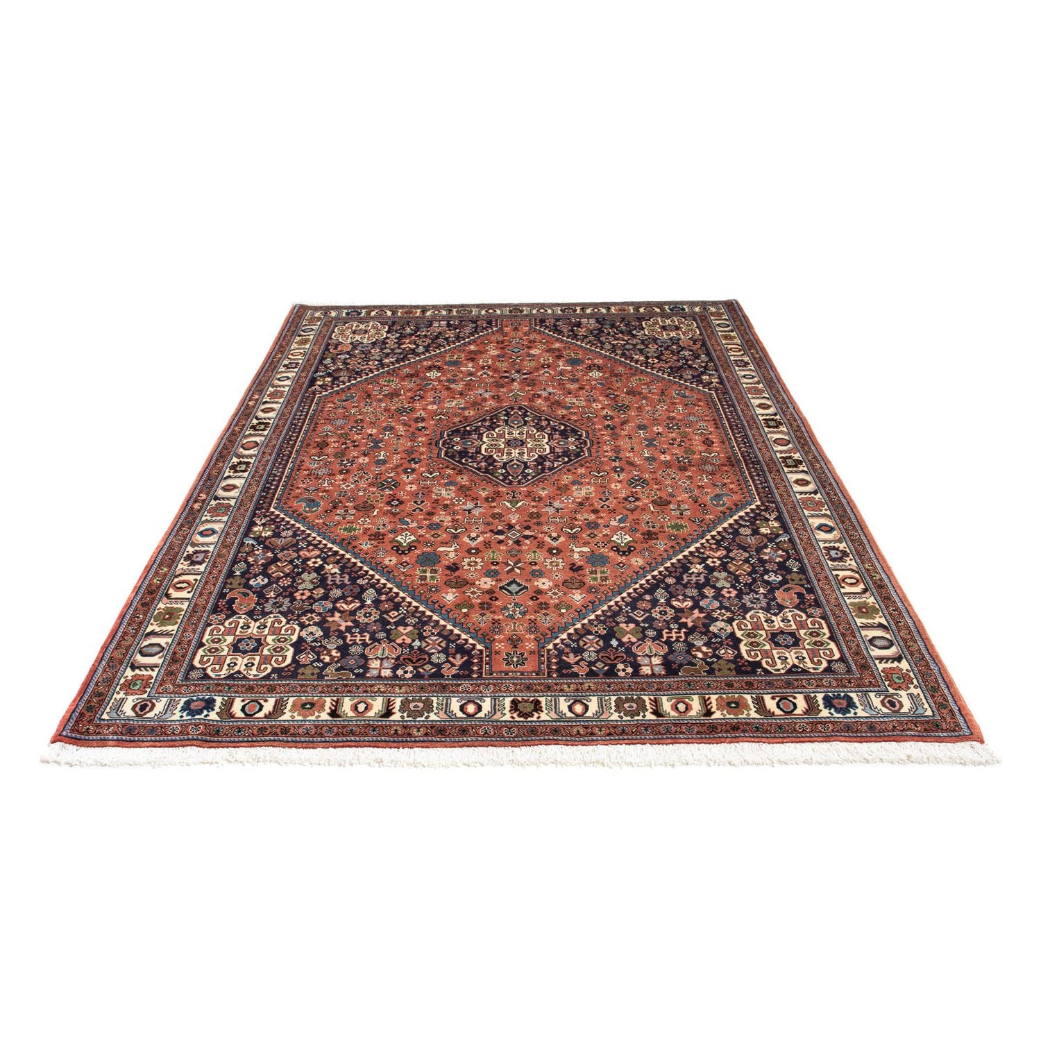 Tapis Gabbeh - Persan Kashkuli - 240 x 168 cm - marron