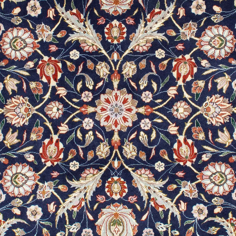 Tapis Gabbeh - Persan Kashkuli - 248 x 177 cm - bleu foncé