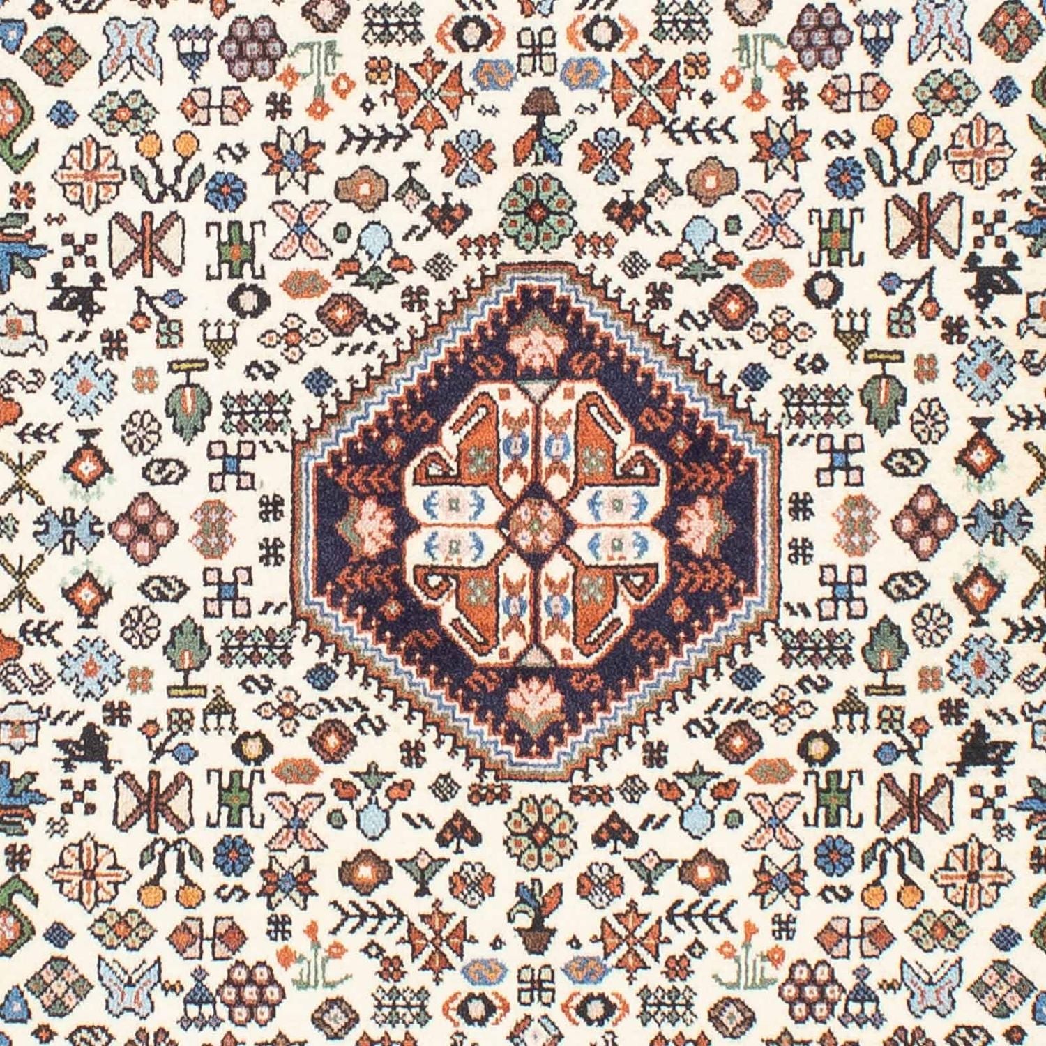 Tapis Gabbeh - Persan Kashkuli - 204 x 152 cm - marron