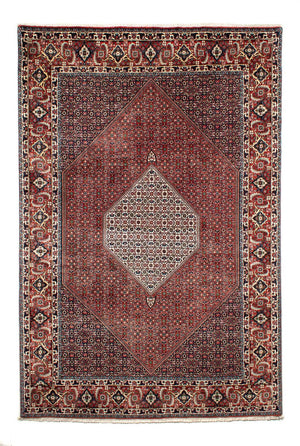 Tapis persan - Bidjar - 301 x 208 cm - rouille
