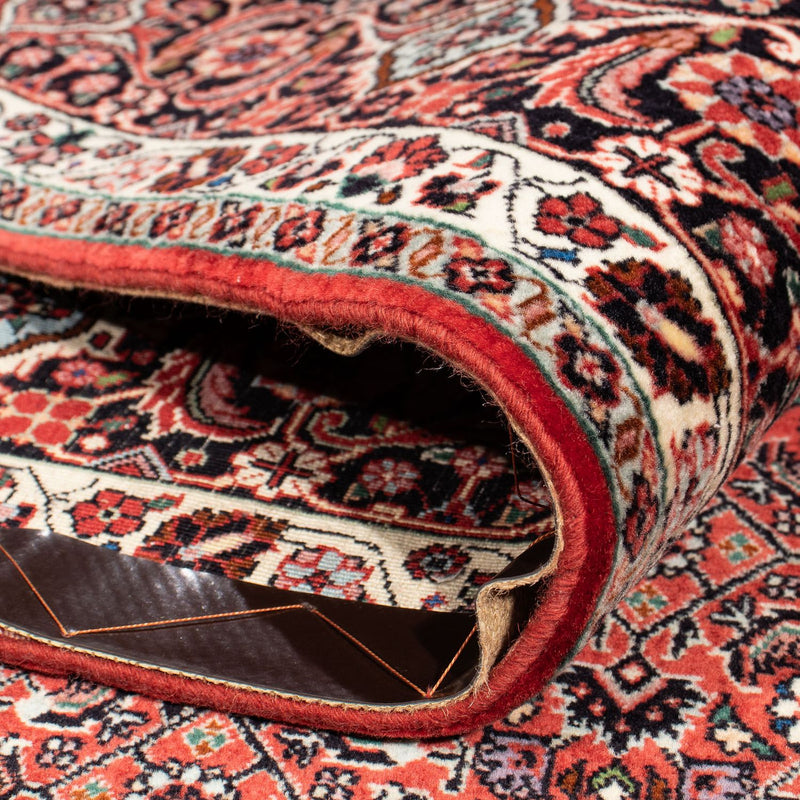 Tapis persan - Bidjar - 303 x 203 cm - rouge clair