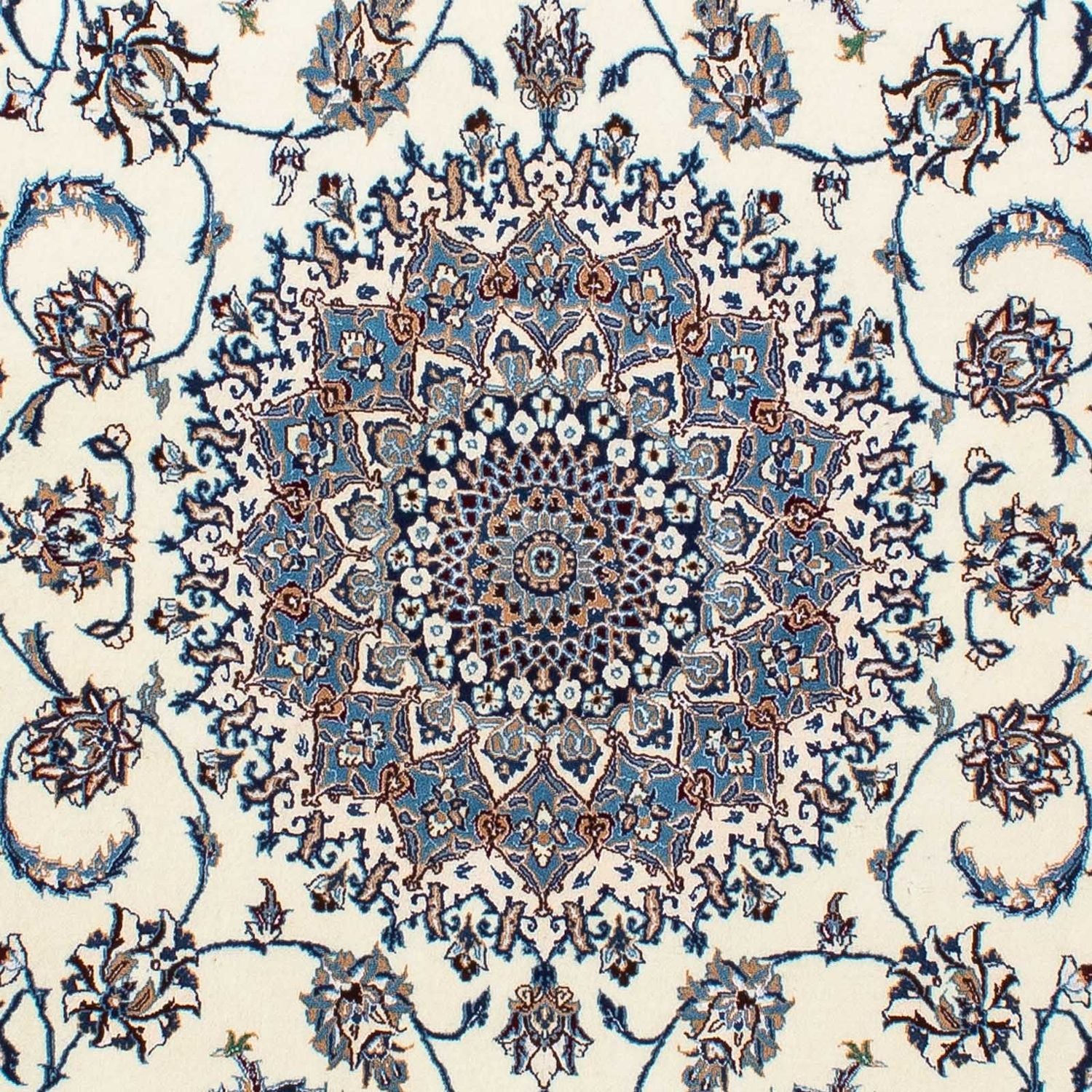 Perserteppich - Nain - Premium 205 x 128 cm Teppichbrücke