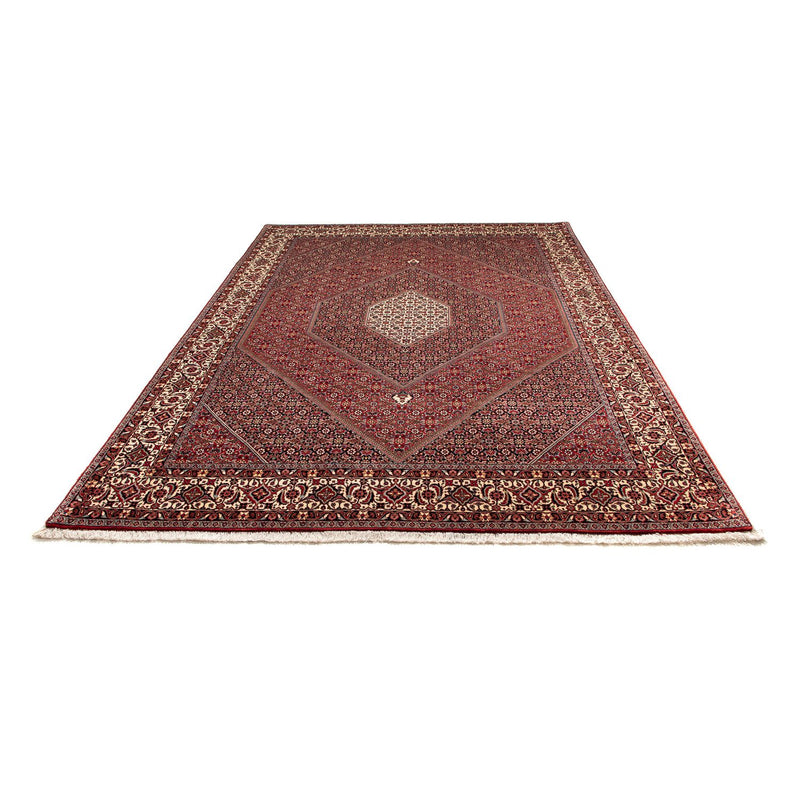 Tapis persan - Bidjar - 307 x 205 cm - rouge foncé