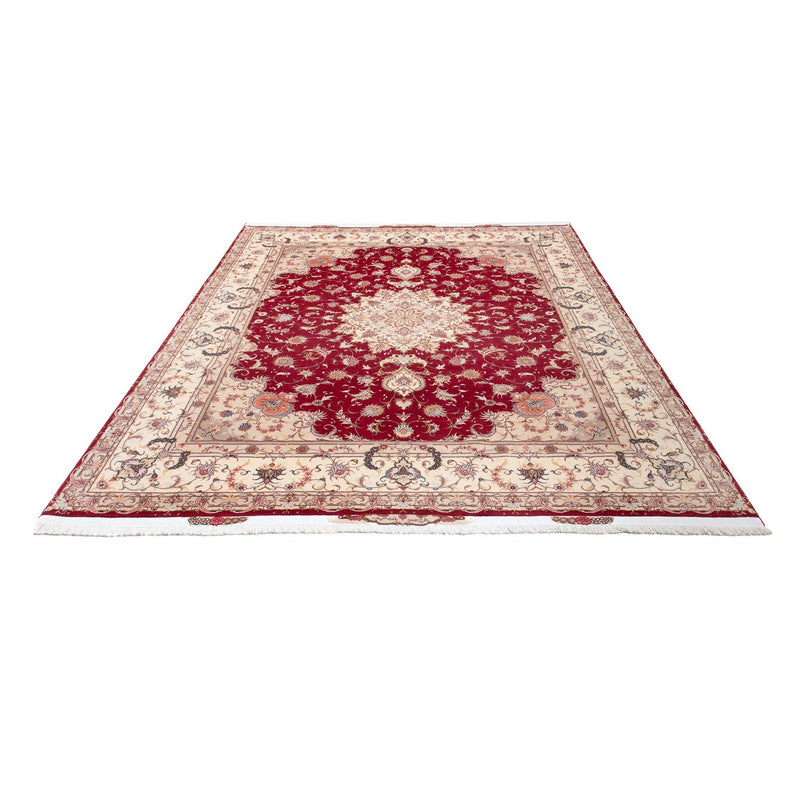 Tapis persan - Tabriz - Royal - 305 x 253 cm - rouge foncé