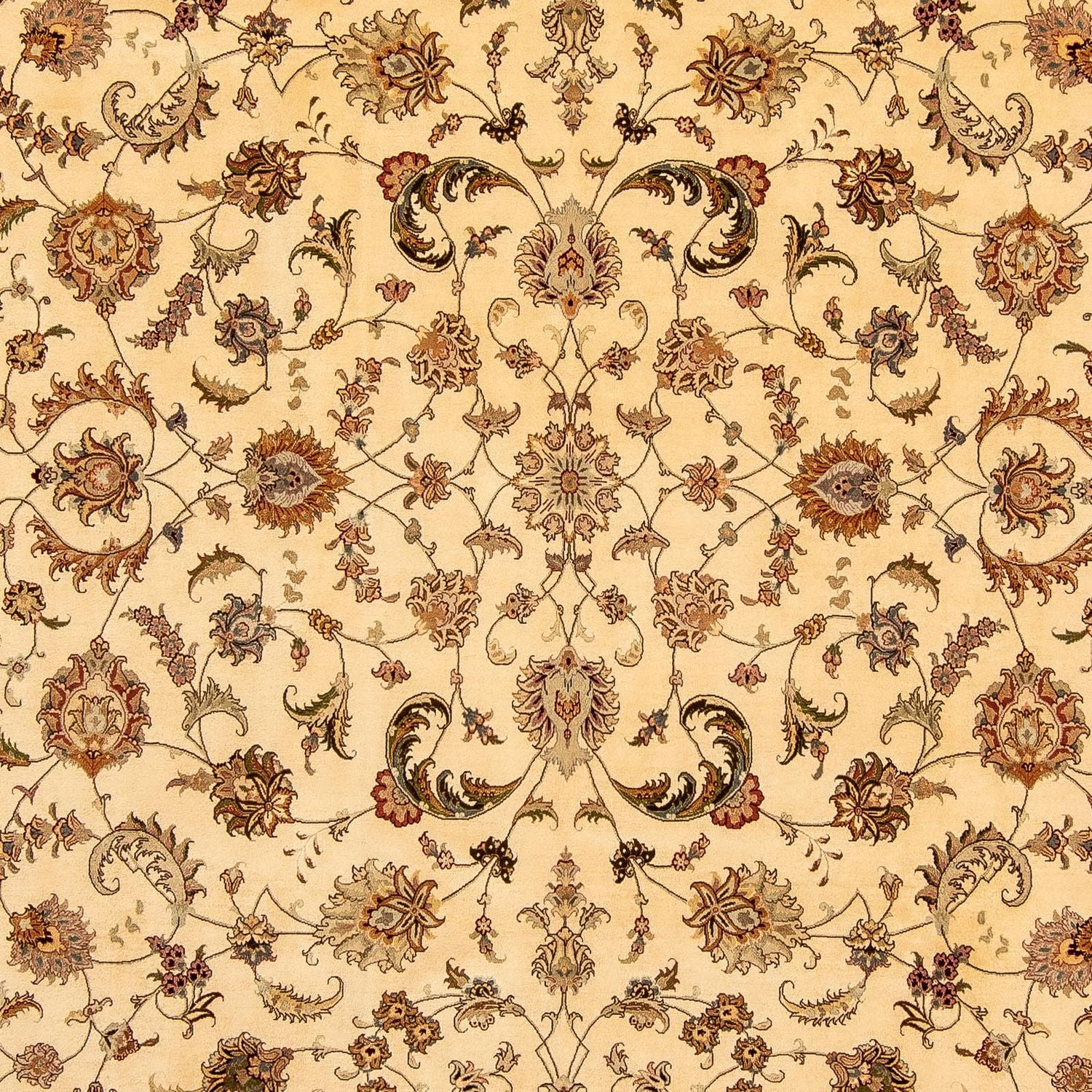 Tapis persan - Tabriz - Royal - 364 x 252 cm - beige