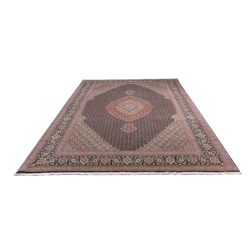 Tapis persan - Tabriz - 305 x 205 cm - bleu foncé