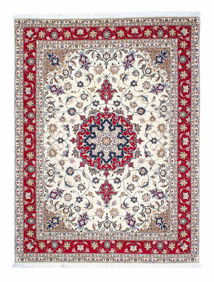 Tapis persan - Tabriz - Royal - 205 x 154 cm - beige