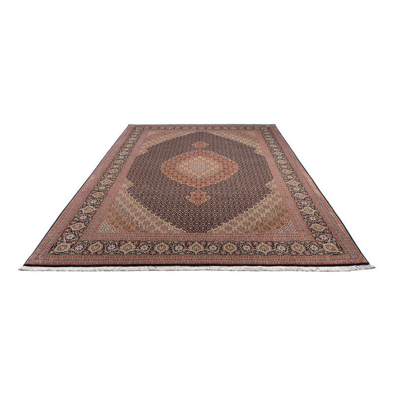 Tapis persan - Tabriz - 297 x 205 cm - bleu foncé