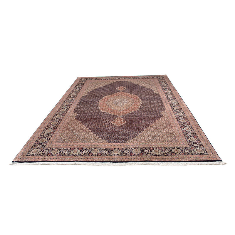 Tapis persan - Tabriz - 296 x 205 cm - bleu foncé