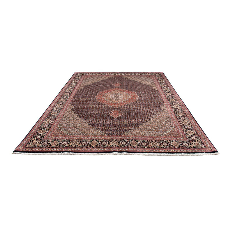Tapis persan - Tabriz - 295 x 203 cm - bleu foncé