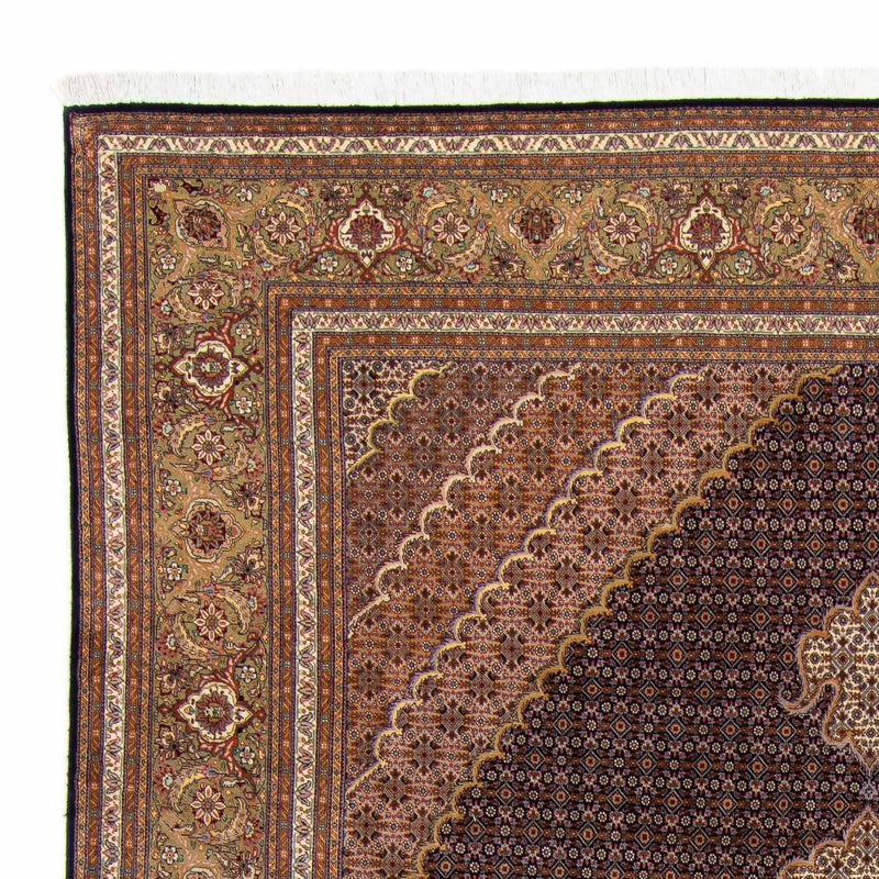 Tapis persan - Tabriz - 338 x 248 cm - marron clair