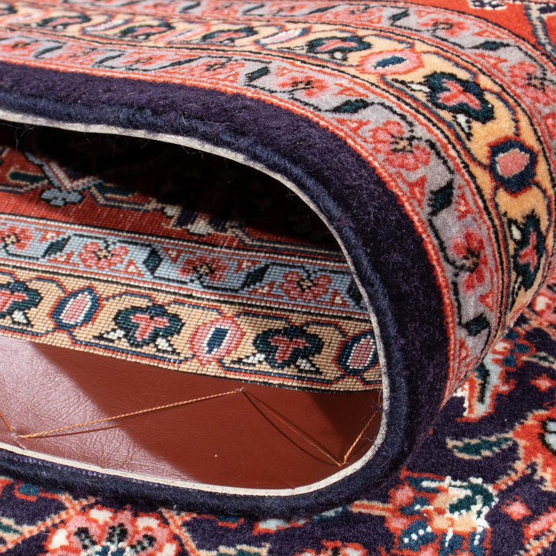 Tapis persan - Tabriz - 295 x 202 cm - bleu foncé
