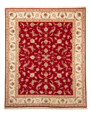 Tapis persan - Tabriz - Royal - 255 x 204 cm - rouge foncé