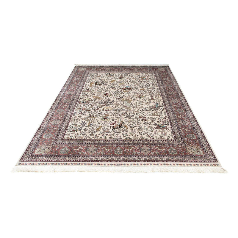 Tapis oriental - Hereke - 244 x 169 cm - beige