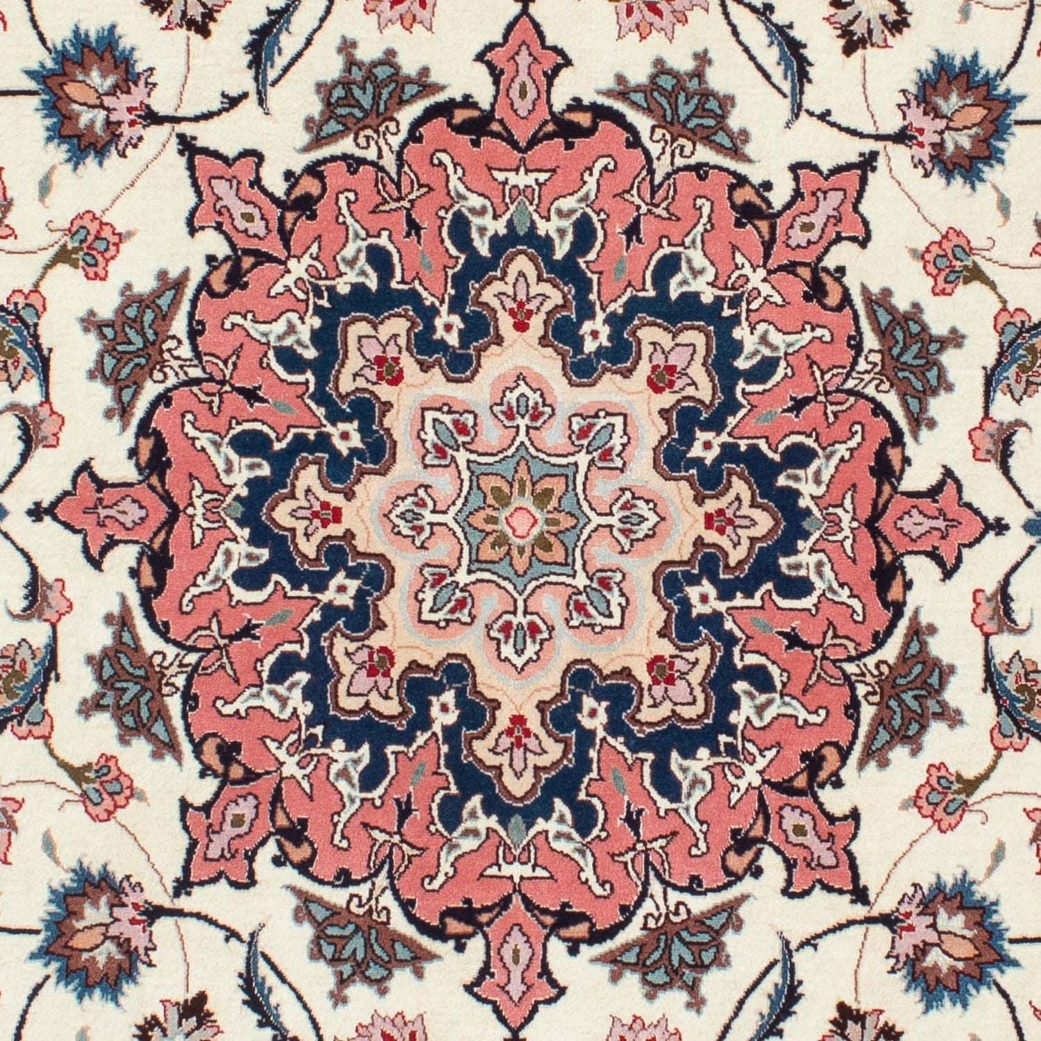 Tapis persan - Tabriz - Royal - 229 x 151 cm - beige