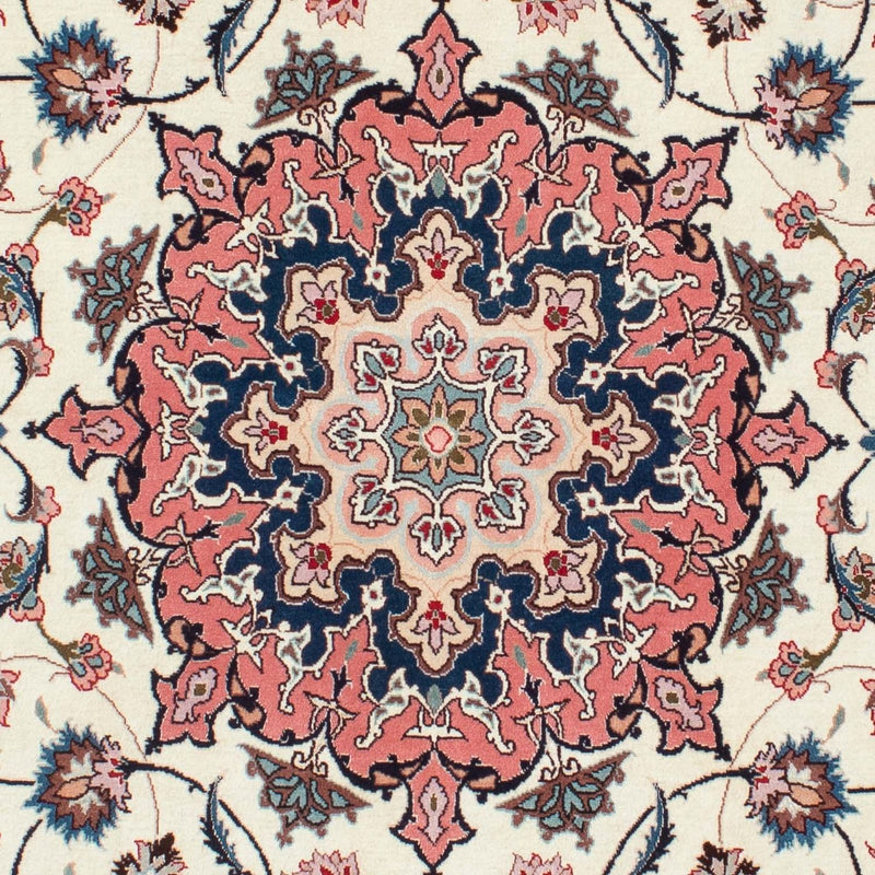 Tapis persan - Tabriz - Royal - 229 x 151 cm - beige