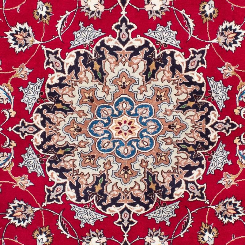 Tapis persan - Tabriz - Royal - 210 x 150 cm - rouge
