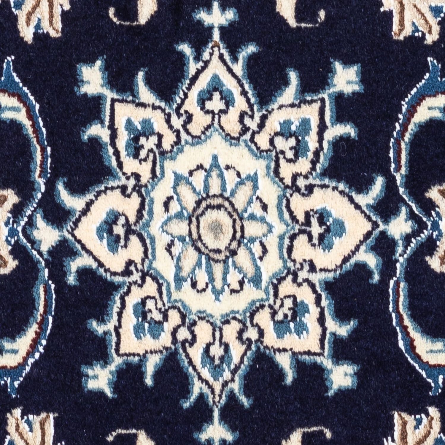 Tapis persan - Nain - 143 x 70 cm - bleu
