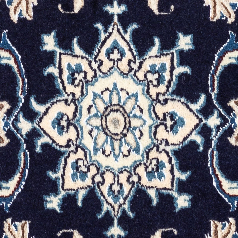 Tapis persan - Nain - 143 x 70 cm - bleu